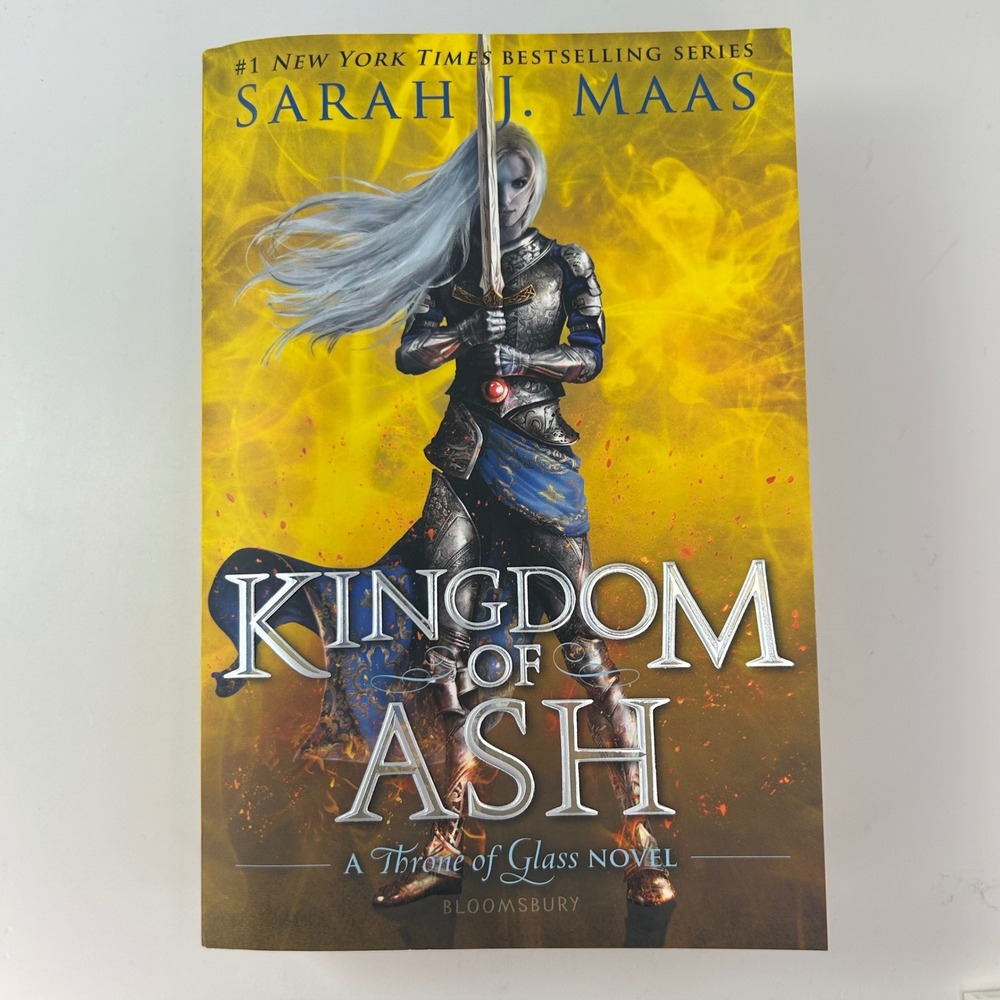 Kingdom of Ash Paperback by Sarah J. Maas Throne of Glass